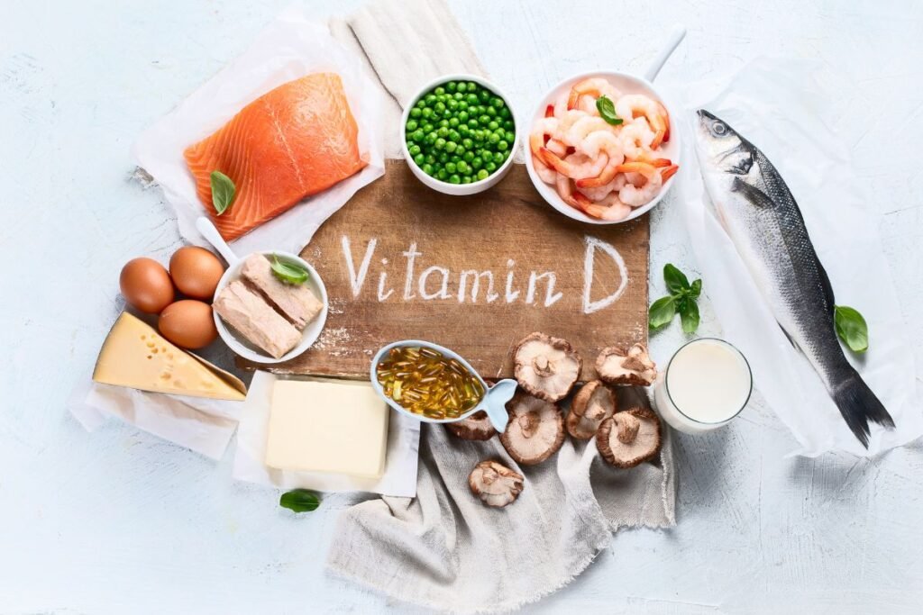 Vitaminas D maiste