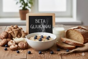 Beta gliukanai – maiste bei papilduose. Kada apie juos vertėtų pagalvoti bei kaip vartoti?