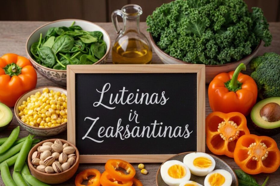 Luteinas ir zeaksantinas