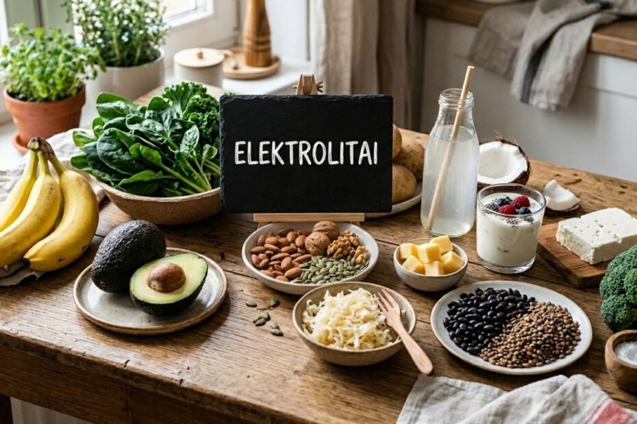 Elektrolitai – kas tai ir kodėl vasarą jų poreikis išauga?